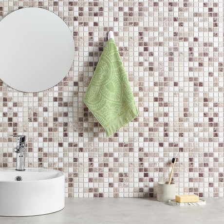 PROVANCE Эвкалипт Полотенце махровое, 100% хлопок, 30х50см, 450гр/м, зеленый