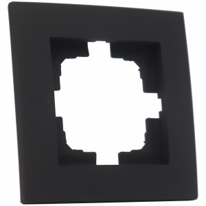 Bylectrica НОВЫЙ СТИЛЬ рамка СУ 1 мест. карбон, (ЮЛИГ.735212.551 карбон)