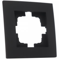 Bylectrica НОВЫЙ СТИЛЬ рамка СУ 1 мест. карбон, (ЮЛИГ.735212.551 карбон)