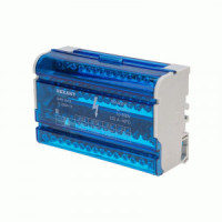 REXANT Шина на DIN-рейку в корпусе (кросс-модуль) 4х15, инд.шк 11-2304-15