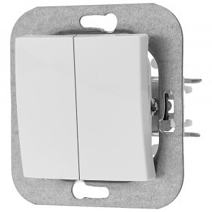 Bylectrica УЮТ мех. 2 кл. выкл., белый, (С510-551)