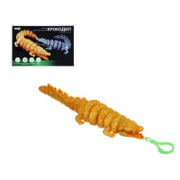 ХОББИХИТ Набор для творчества, 3D- конструктор &quot;Крокодил&quot;, PP, 26,5х3,5х17см, 4 вида