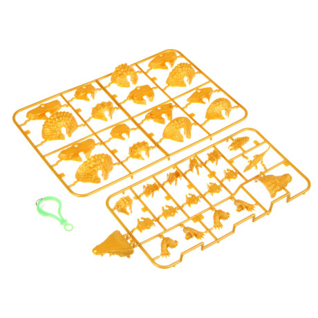 ХОББИХИТ Набор для творчества, 3D- конструктор "Крокодил", PP, 26,5х3,5х17см, 4 вида