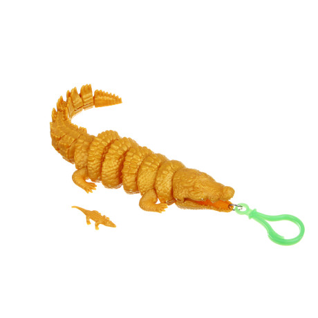 ХОББИХИТ Набор для творчества, 3D- конструктор "Крокодил", PP, 26,5х3,5х17см, 4 вида