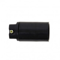 EKF Патрон E14 карболит подвесной, черный LHC-E14-s-s