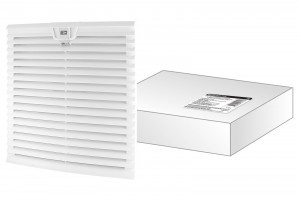 TDM Вентиляционная решетка с фильтром д/вентилятора ВФУ SQ0832-0114 (323 мм)  SQ0832-0119