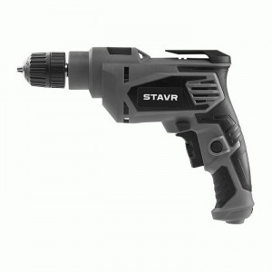 Ставр Дрель 650Вт, 10мм, 0-3100об/мин, патрон БЗП 0,8-10мм, дерево/металл 28/12мм, реверс, кабель 3м