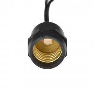 Uniel патрон подвесной E27 пылевлагозащита IP54 карболит, провод 15 см ULH-E27-IP54-15cm