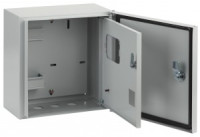 ЭРА щит (корпус) учета метал. ЩУ-1/1-1 (310х300х150), 2-х дверный, (полный компл.) IP54