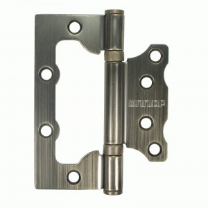 Петля накладная АЛЛЮР 100х75 2BB MAB БЛИСТЕР 2,5мм мат.бронза без врезки 2 шт (50,25)