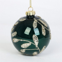 Шар "Росток" 8см, цвет темно-зеленый (кратность16шт!)(цена за 1шт) Волшебная страна