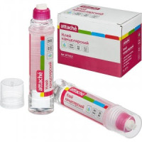 Клей жидкий 50мл Attache с силиконовым наконечником 877413