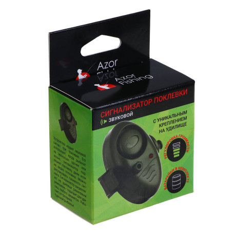 AZOR FISHING Сигнализатор поклевки звуковой, с универсальным креплением на удилище