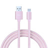 FORZA Кабель для зарядки Волна Micro USB, 1м, 2А, тканевая оплётка, 4 цвета, пакет