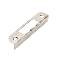 Планка ответная 0068-CR (хром) д/дверей финского типа с &quot;четвертью&quot; \ 20