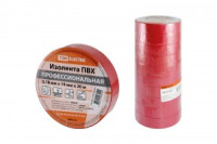 TDM Изолента 19/20 ПВХ профессиональная 0,18х19мм Красная 20м (10!) SQ0526-0063