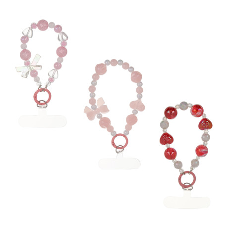 ЮНИLOOK Подвеска-брелок на сумку, 12-14 см, акрил, пластик, 3 дизайна