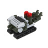 ИГРОЛЕНД Конструктор "Военная техника" 12 в 1, 13х3х7,5 см, ABS, 12 видов