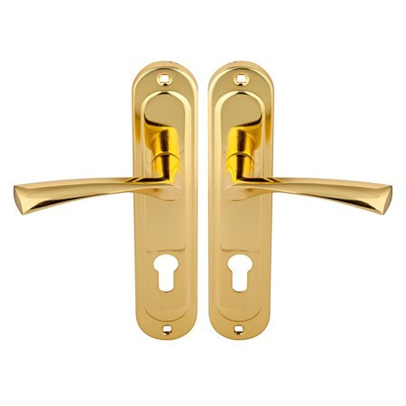 Ручки на планке Vanger HP-85.1823-G (золото, под цилиндр, межос-85мм)   \