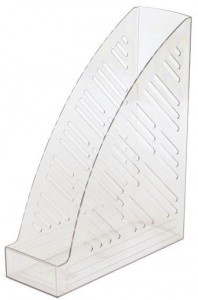 Вертикальный накопитель Attache 85мм прозрачный 4шт/упк 107623