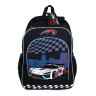 FLOMIK Рюкзак школьный 39х30х22см, "Рэйсинг Тим", 1 отд., 1 передн., 2 бок.карм., эрг.спин, упл.лям.