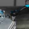 Ключ-трещотка 1/2", CrV, 72 зуба, с быстрым сбросом Gross
