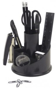 Набор настольный Attache JC806 черный 168561