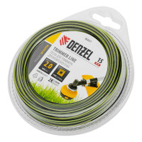 Леска для триммера двухкомпонентная квадратная, 2,0мм х 15м, блистер SkyCutter Denzel