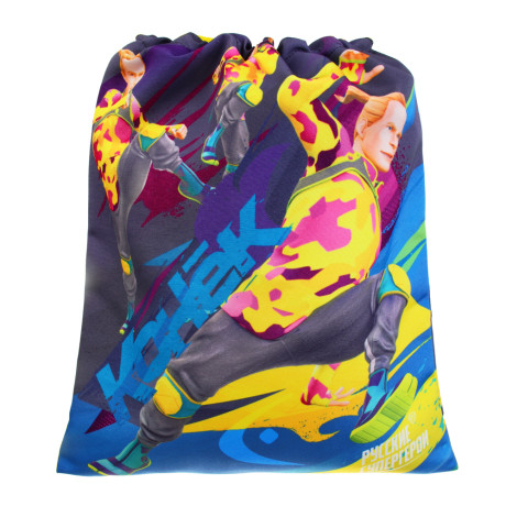 BY Русские Супергерои Мешок для обуви, 39х47см, сверхплотный п/э, 2-сторонняя печать "Конек"