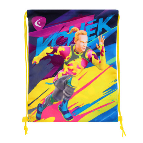 BY Русские Супергерои Мешок для обуви, 39х47см, сверхплотный п/э, 2-сторонняя печать "Конек"