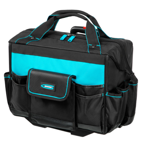 Сумка для инструмента, 460х240х340мм, выдвижная рукоятка, колеса Gross