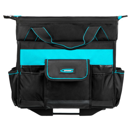 Сумка для инструмента, 460х240х340мм, выдвижная рукоятка, колеса Gross