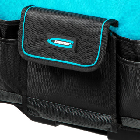 Сумка для инструмента, 460х240х340мм, выдвижная рукоятка, колеса Gross