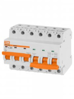 TDM автоматический выкл. с мех. блок. (байпас) ВА47-29Б 3Р+3Р 25А 4,5кА х-ка C SQ0206-0409