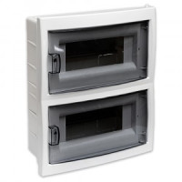 Bylectrica бокс (корпус) пластик ЩРВ-П-16 мод. встраив. с дверцей, опломбировка, IP20 (КНС-16Д)