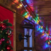 Гирлянда-нить ул. ULD-S1000-120/DWA MULTI 5W 120LED разноцв. 10м, 8реж. IP67 Uniel