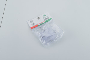 DIADONNA Крючок настенный (ABS) до 10 кг, прозрачный, D7305T