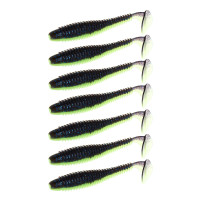 KAIDA Приманка силиконовая ТВИСТЕР 3", 8см, 4гр, HT010, 7шт