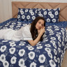 PROVANCE Нэви Комплект постельного белья 1,5 (4 предмета), бязь, 100% хлопок, 2 дизайна