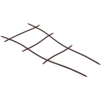 Опора для вьющихся цветов т-коричн ОЦ-9230 ВМС х48