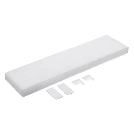 PROVANCE Штора плиссе на липучке, полиэстер, 50х150см