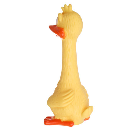 Игрушка для домашних животных тм VETTA, ПВХ, 7,5х17 см, утка