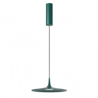 ODEON LIGHT 7037/12L HIGHTECH ODL25 305 зел./акрил св-к подвес. IP20 LED 12W 3000K AC90-260V SOMBRA