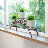 Подставка д/цветов "Арка 3" коричневый ПДЦ 413К 500х150х220