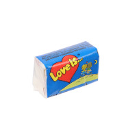 Жевательная резинка Love is, банан и клубника, 4,2гр