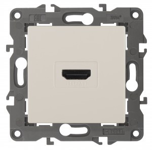 ЭРА 14 Elegance мех. роз. СУ HDMI, сл.кость 14-3114-02 автоклеммы 4384