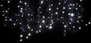 Гирлянда-нить ул. Дюраплей 120LED белый, 12м., IP67, черн.кауч (б/п 677589) 315-135 Neon Night