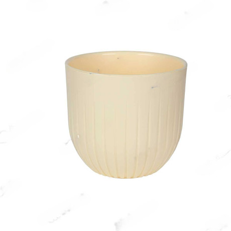 Горшок "Альфа" 1,4л Ванил с вклад А13-31Ливингрин (15)