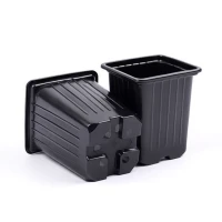 Горшок для рассады 9х9х10 (0,55л) мягкий АМИНА х1500