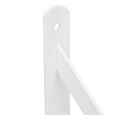 Кронштейн усиленный, 300 х 200 х 30 х 4 мм, белый Сибртех